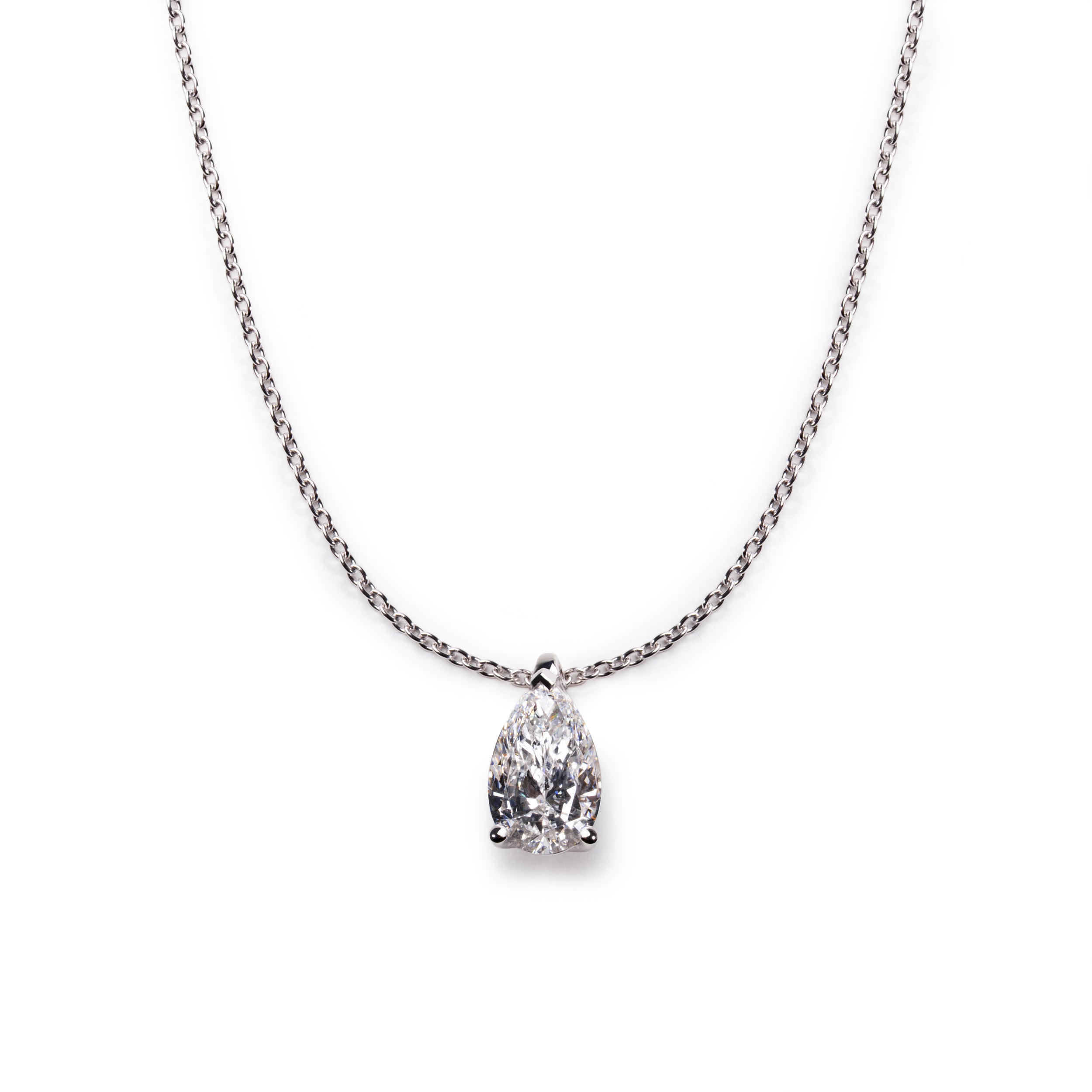 Collana Goccia punto luce